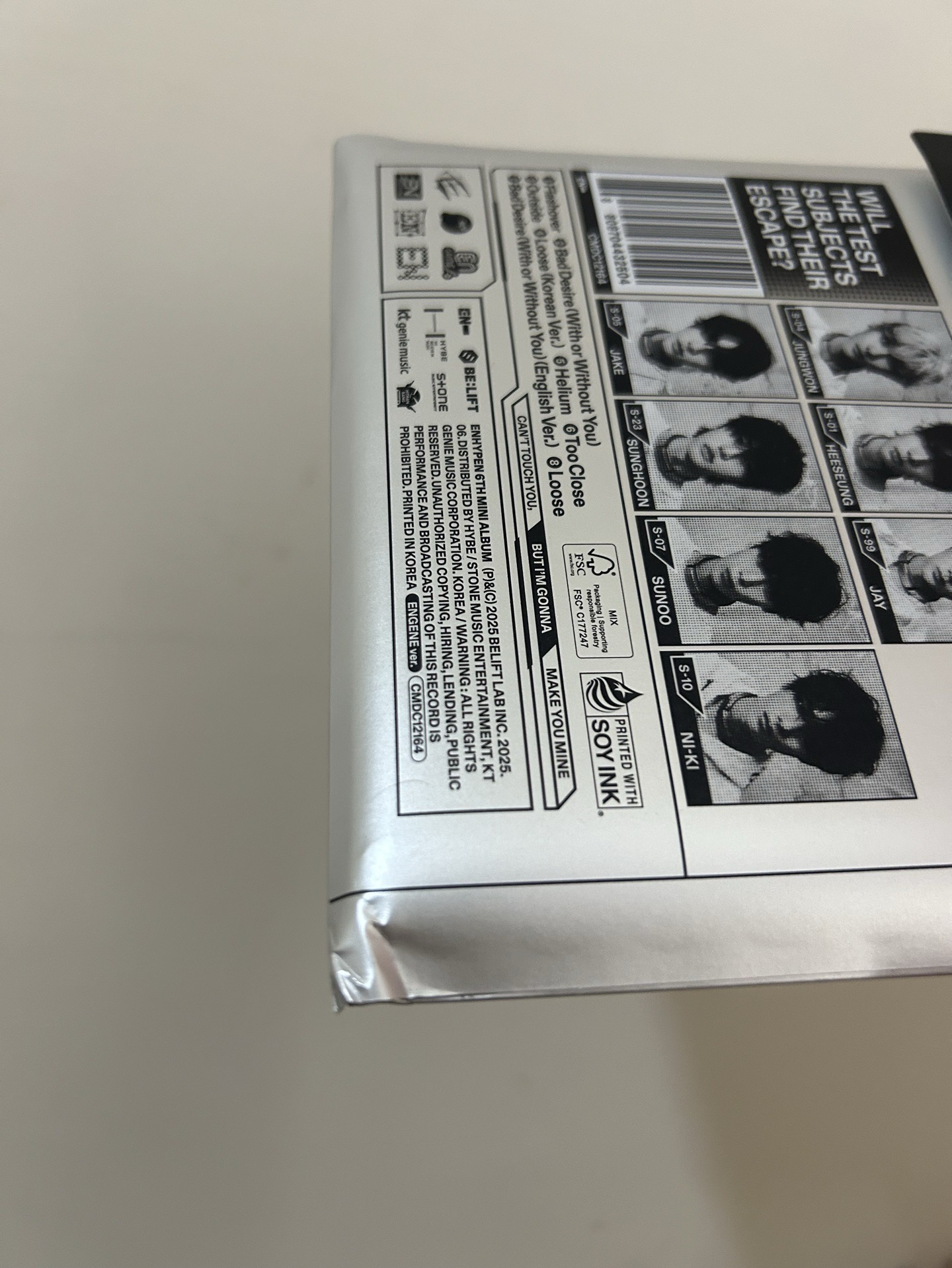 ENHYPEN mini6單封力