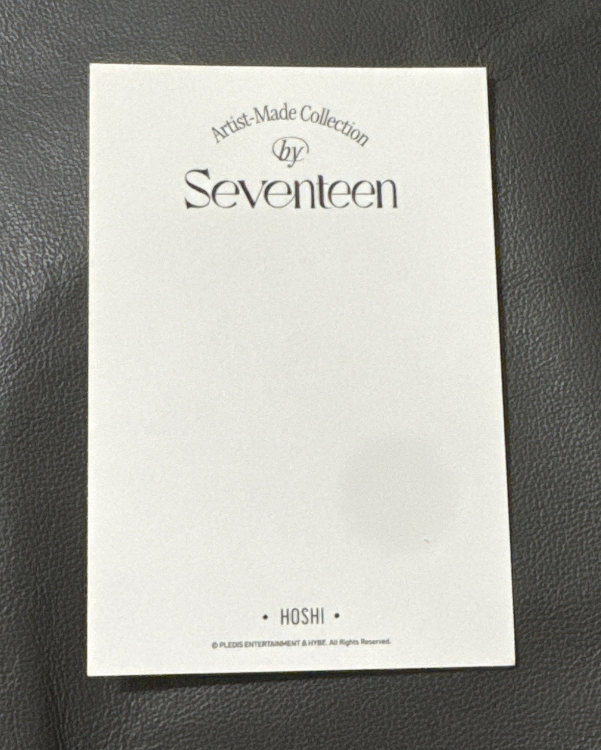 Seventeen Artist-Made Collection 商品卡