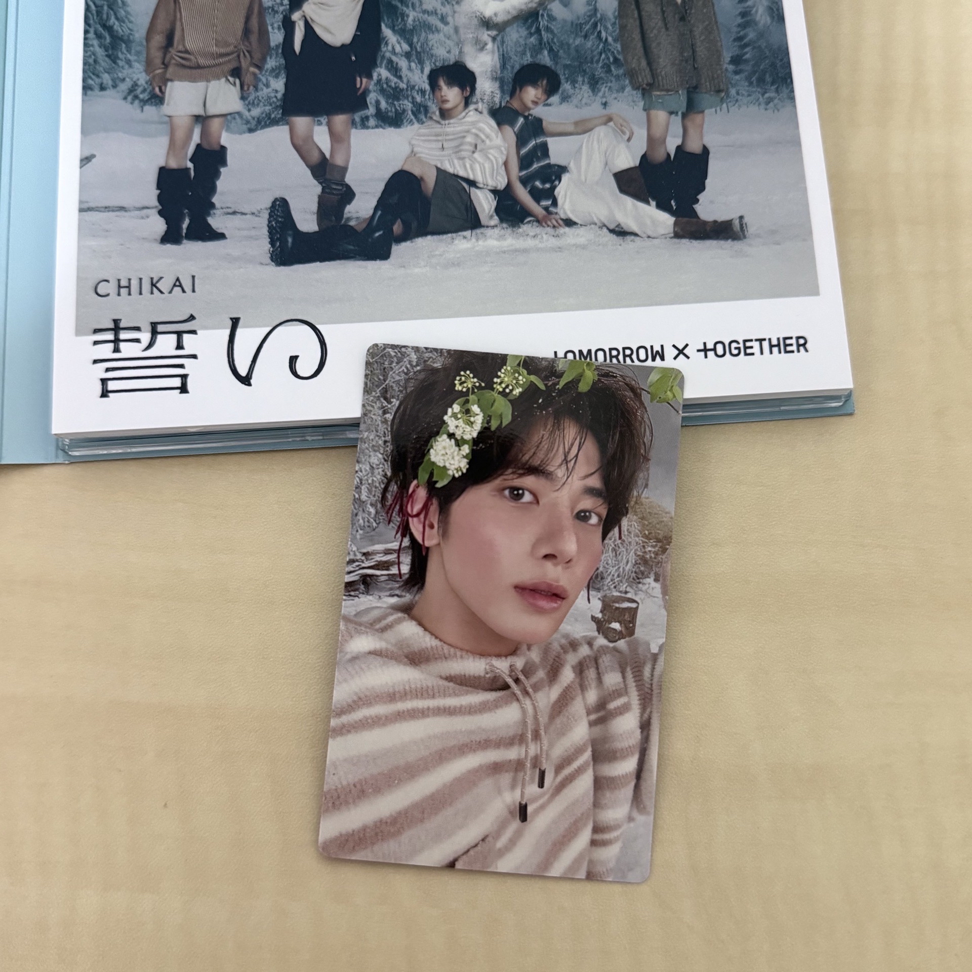 姜太顯 CHIKAI 誓い 日專 B盤 專卡+專輯