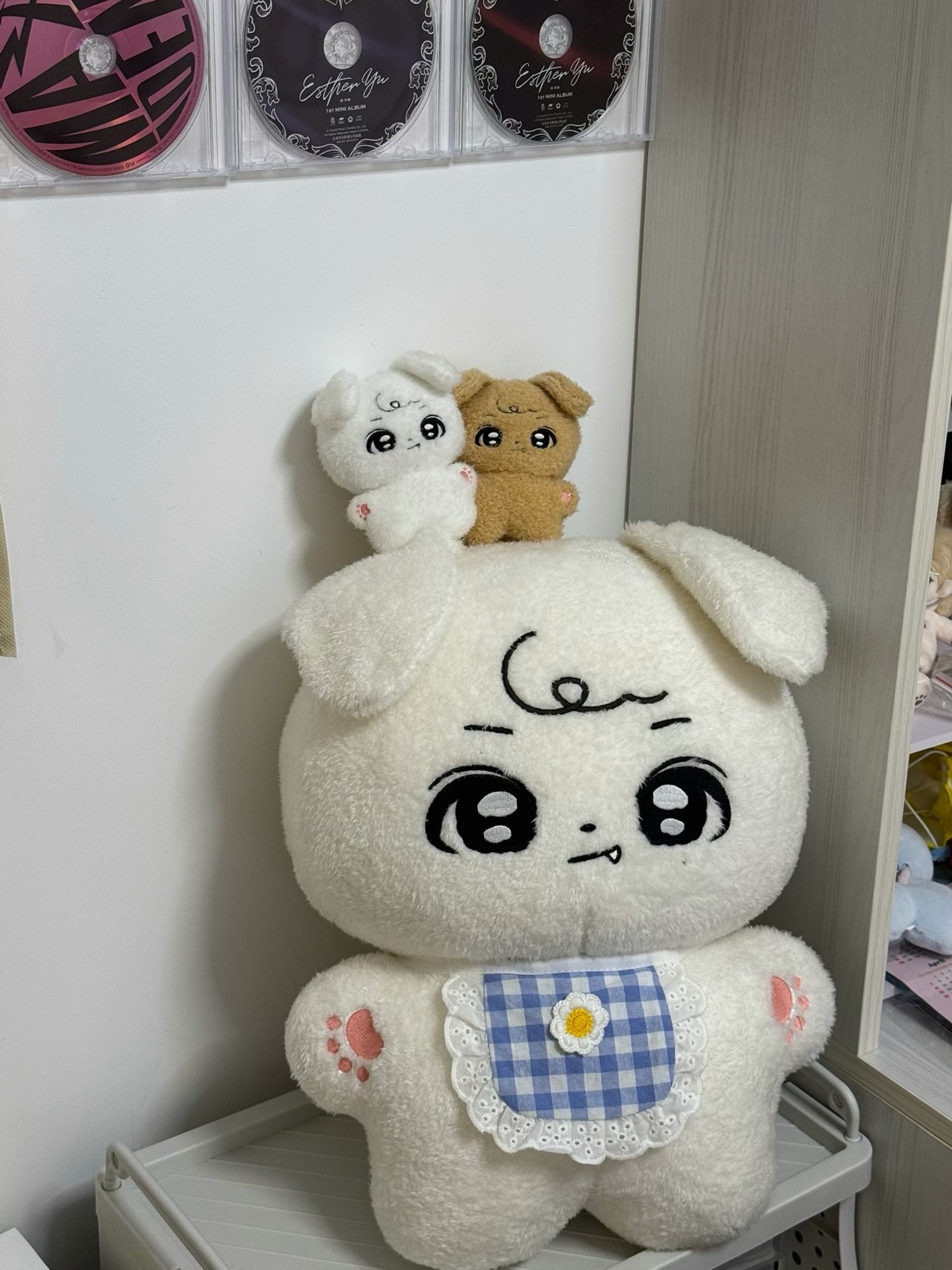 珉Chon 10cm焦糖色款 奎娃 （另有40cm 白色款）