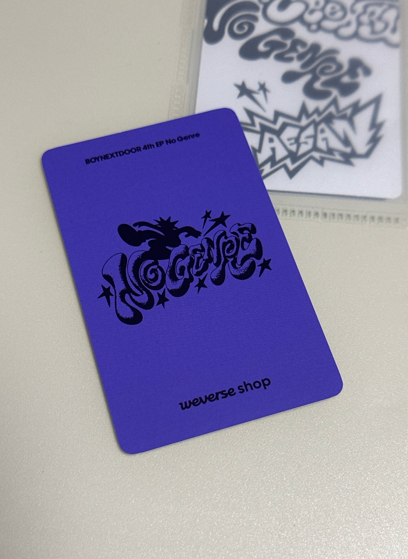 No Genre kkt 特典卡 4