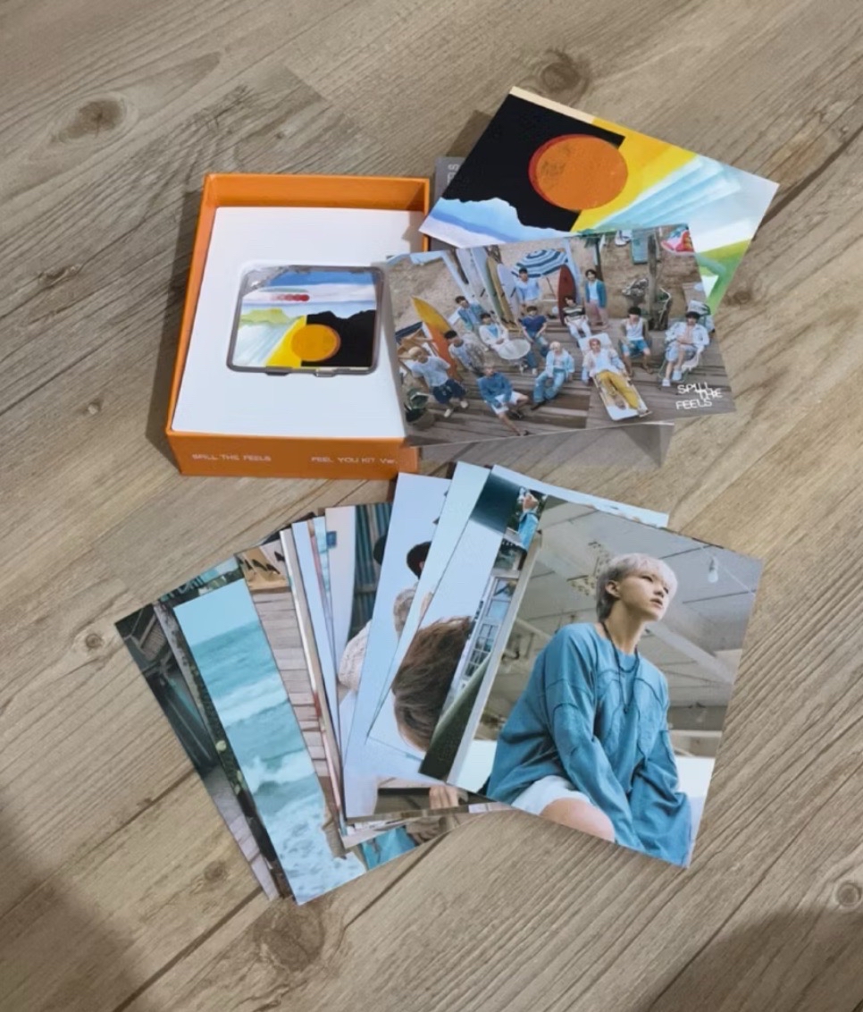 SEVENTEEN MINI12 專輯 KIT ver. 橘版 空專