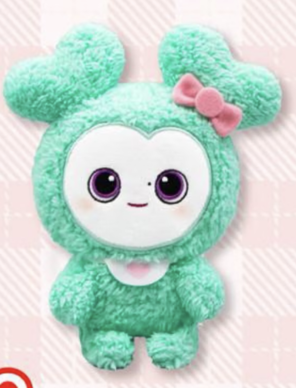 全新 無袋 mively毛絨娃♡