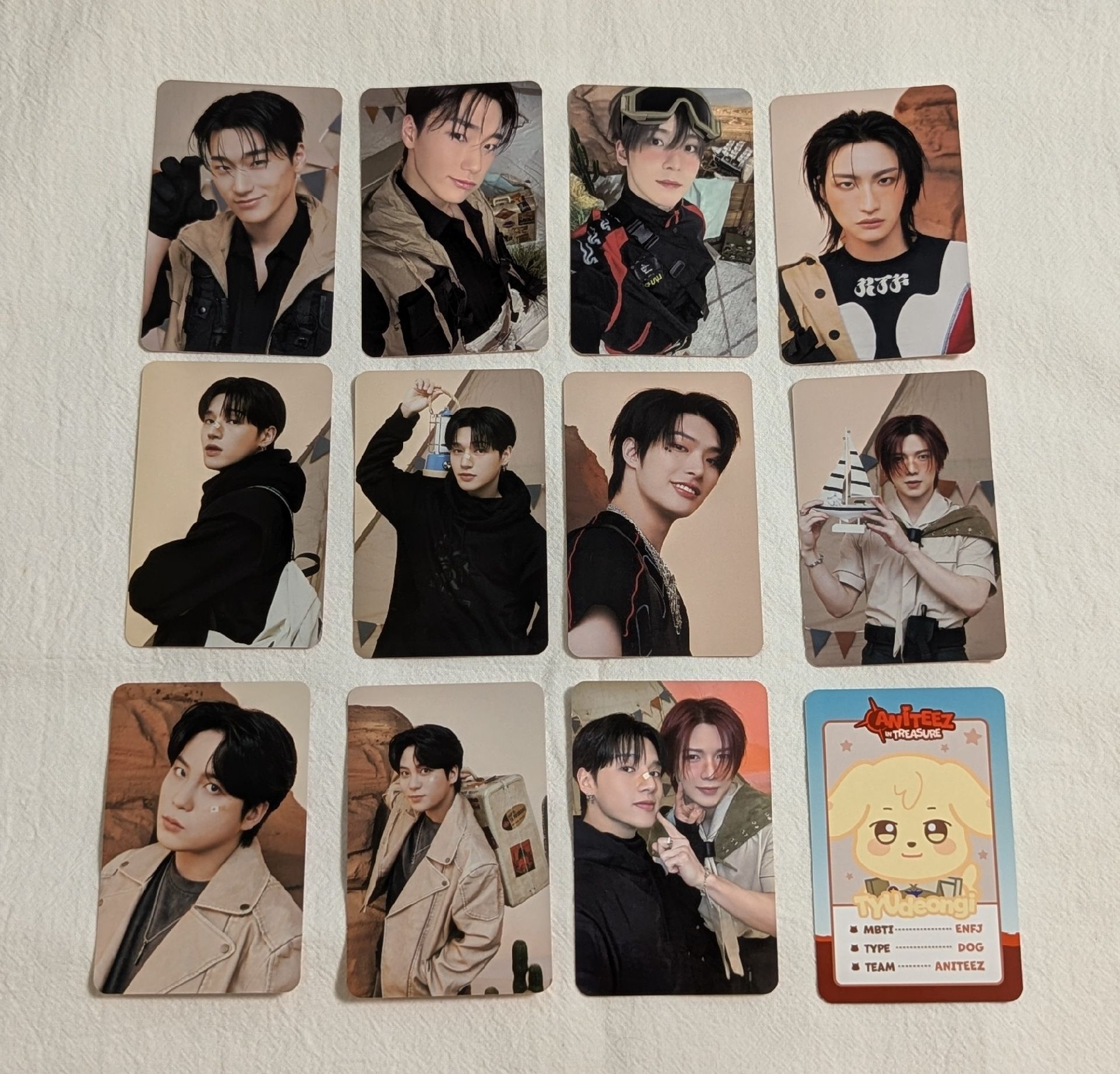 ATEEZ ANITEEZ 寶藏系列 隨機卡包 滿額卡 潦草娃卡