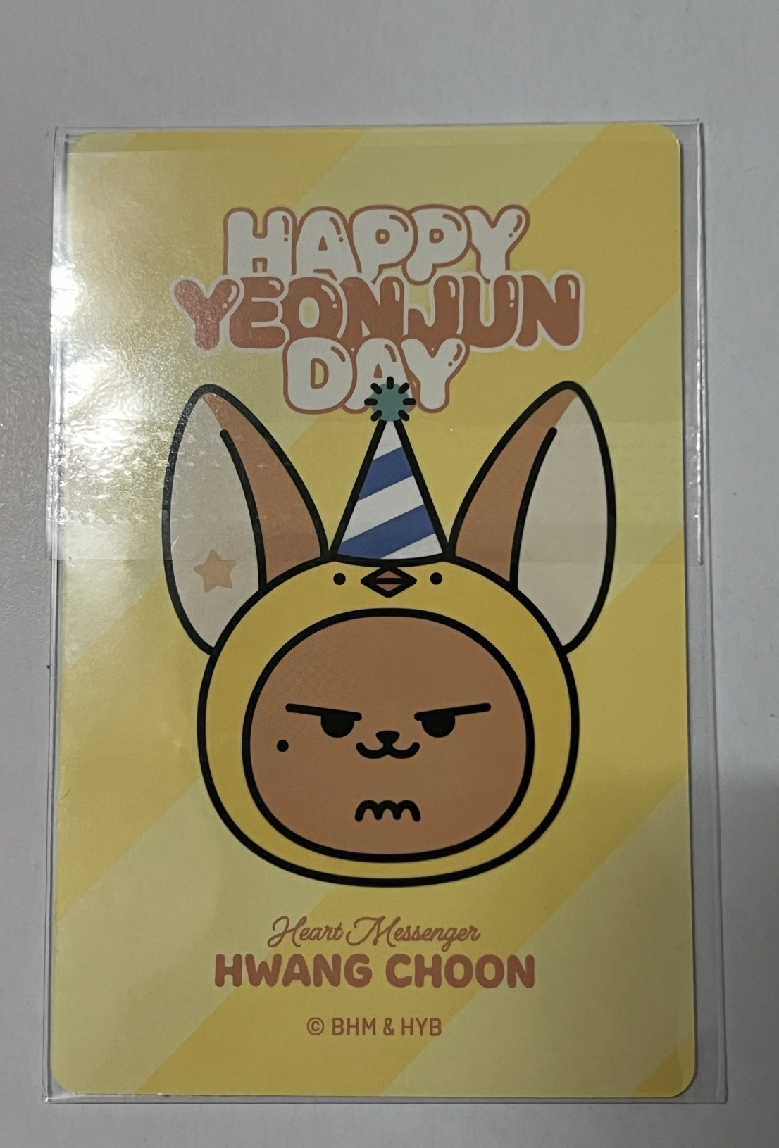 [YEONJUN] HWANG CHOON Plush Set｜然竣生日MD 小卡