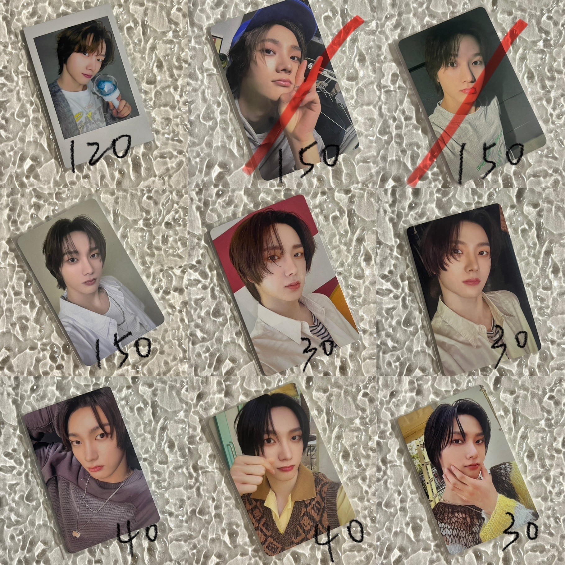 【不可直拍】BND全員卡