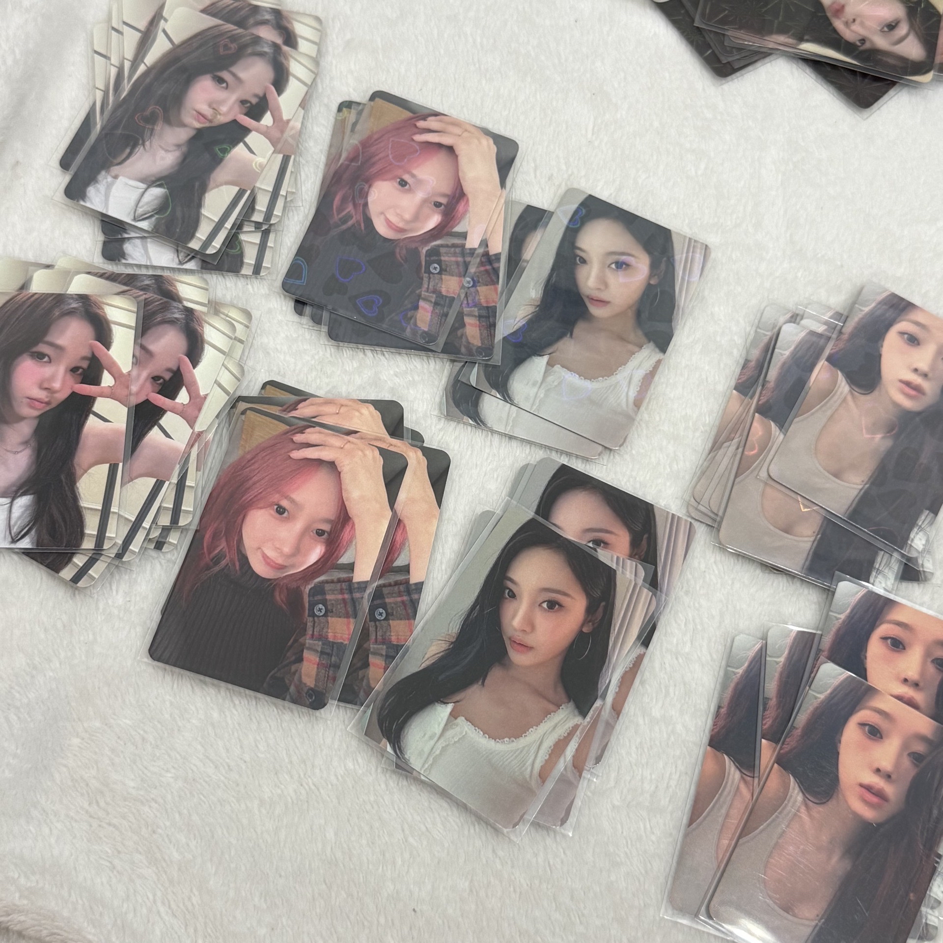 aespa drirty work ia幸運卡、愛心閃卡