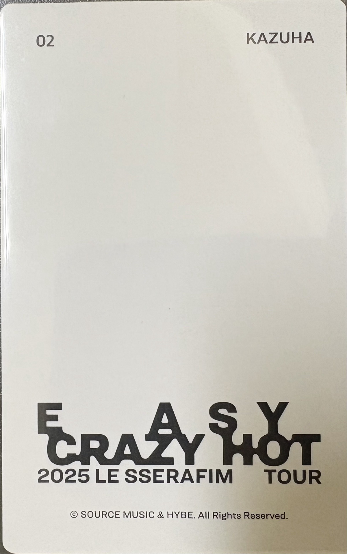 LSF 2025世巡 隨機卡 02 KAZUHA