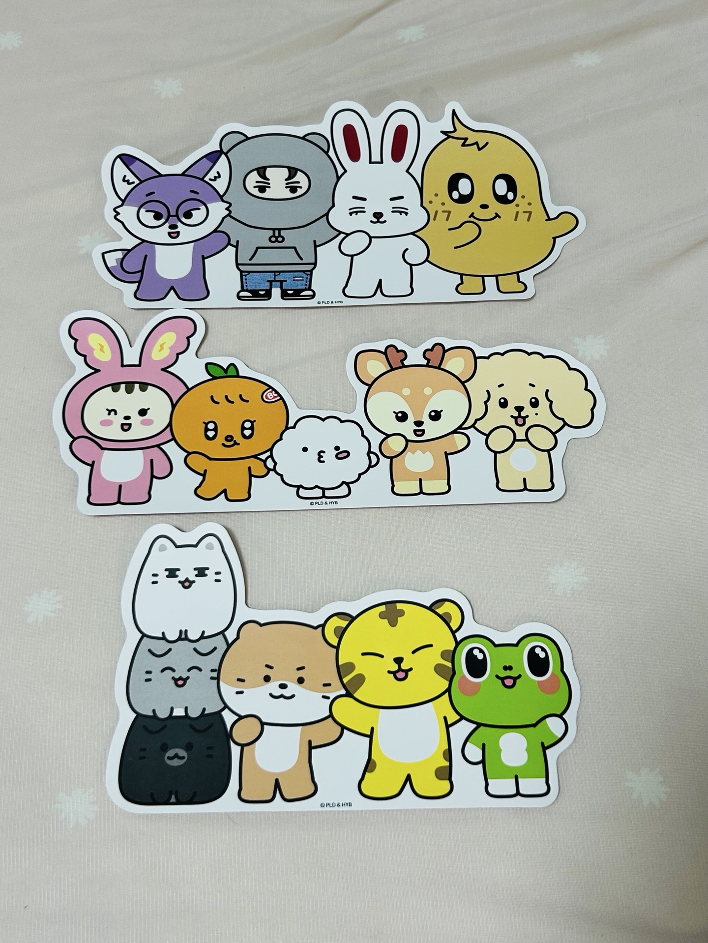 miniteen 小分隊貼紙組