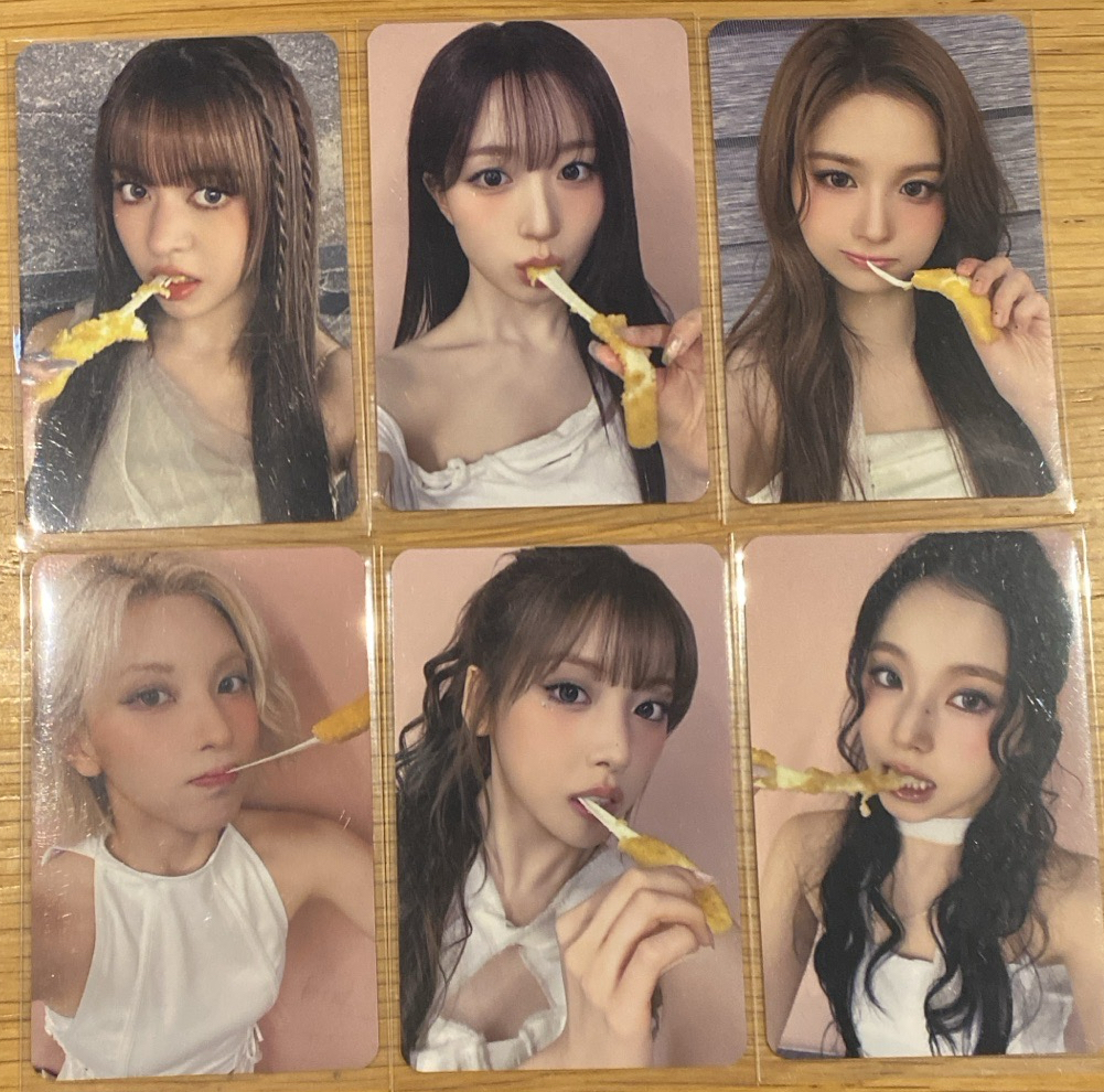 NMIXX ms特典卡 起司條一套 中文卡背