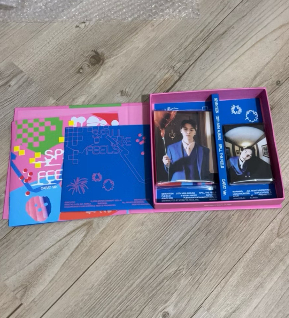 SEVENTEEN MINI12 專輯 克拉盤 VERNON封 空專