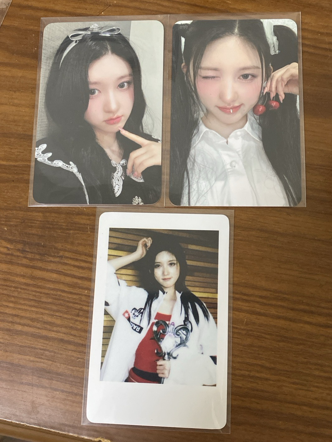 IVE Gaeul 秋天 wmld 三張一組