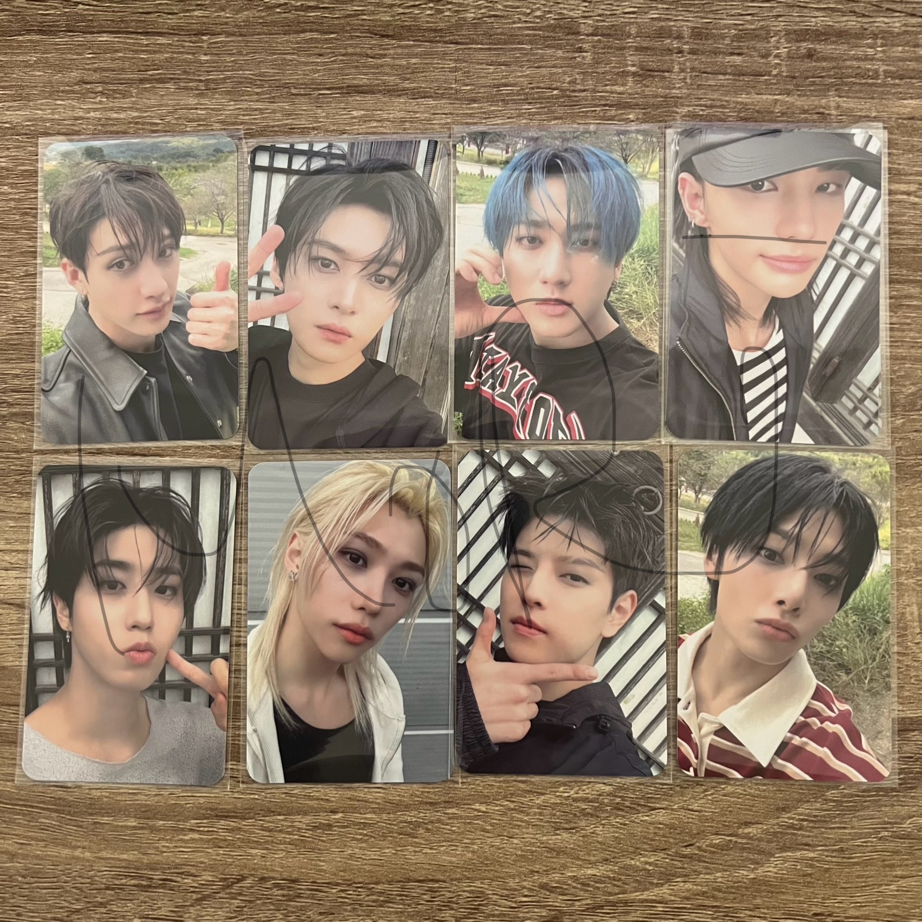 Stray kids HOP合 MK 通路特典 特典卡 小卡