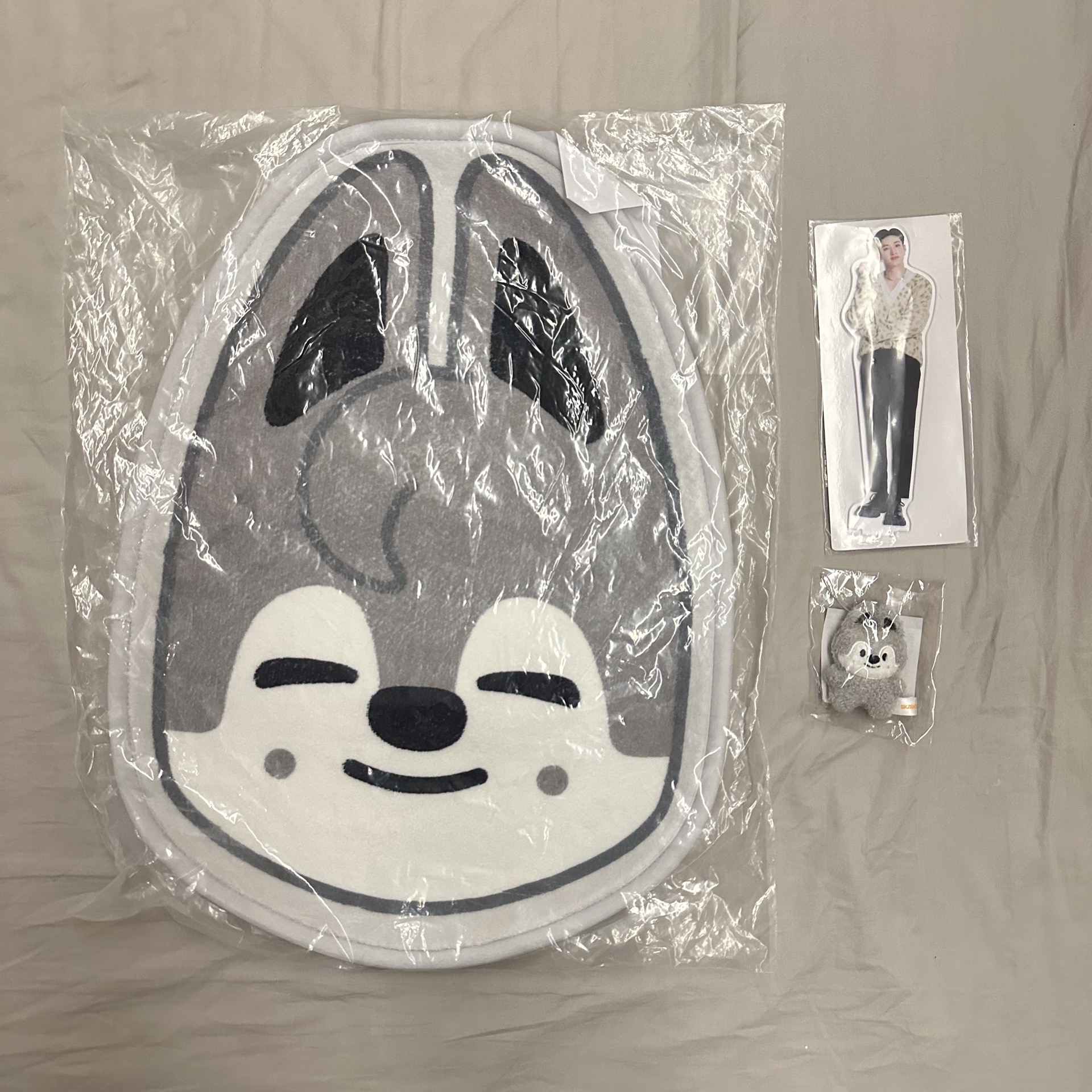 wolfchan 日本FC限定skzo 地毯 & 潦草娃 方燦 立牌