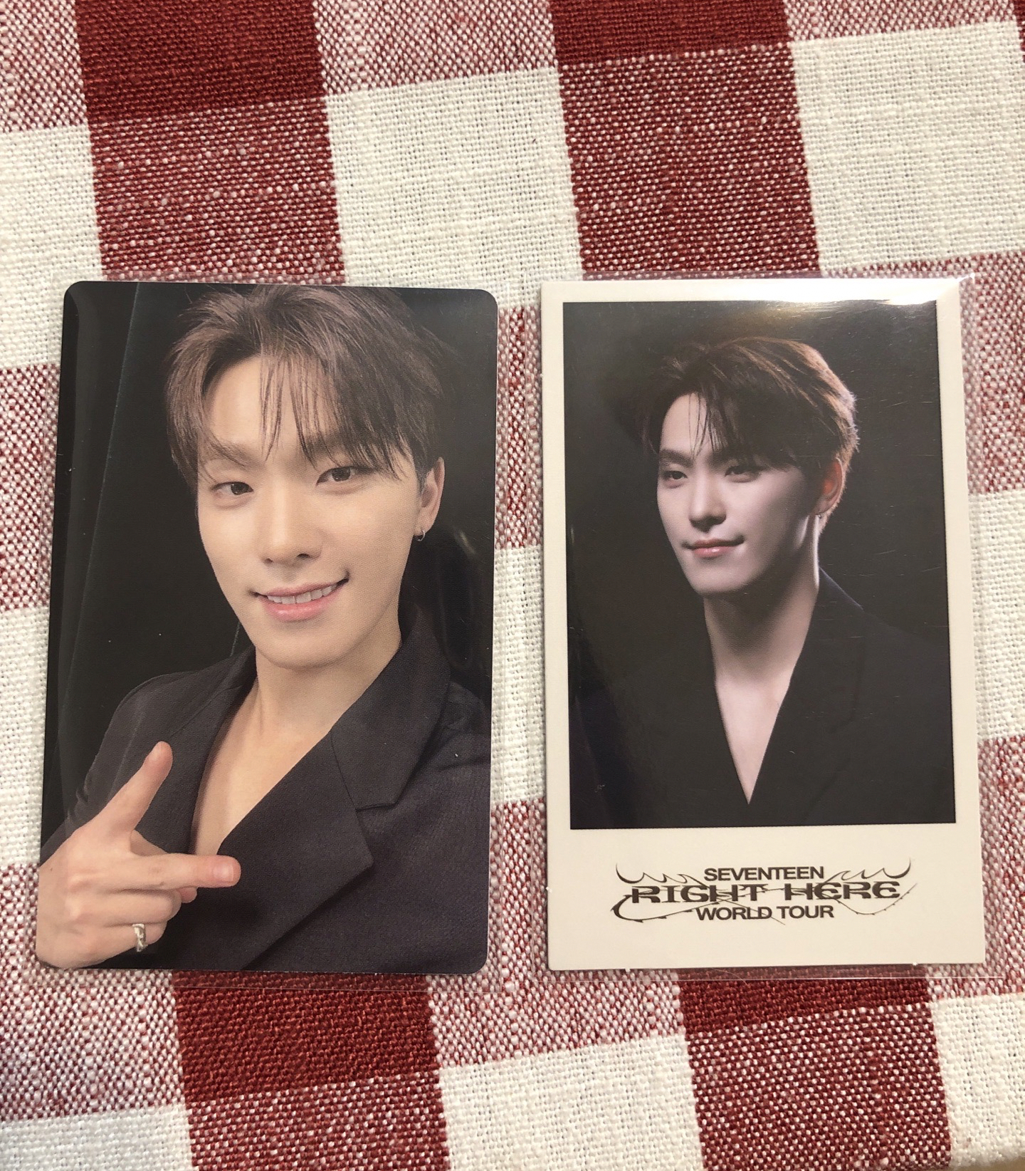 SEVENTEEN Right Here World tour 演唱會DVD特典卡