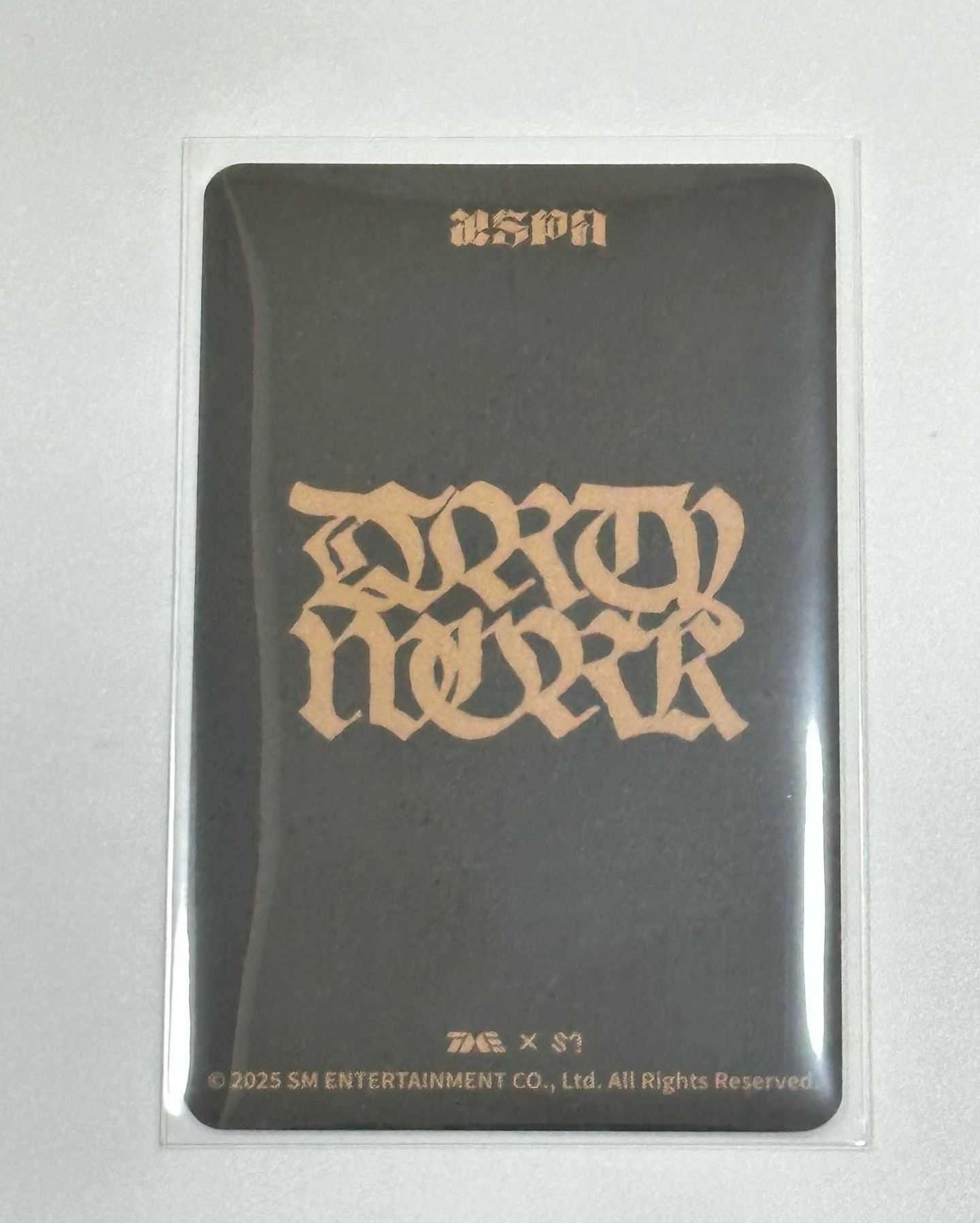 aespa dirty work QQ音樂星光卡 二星冬天