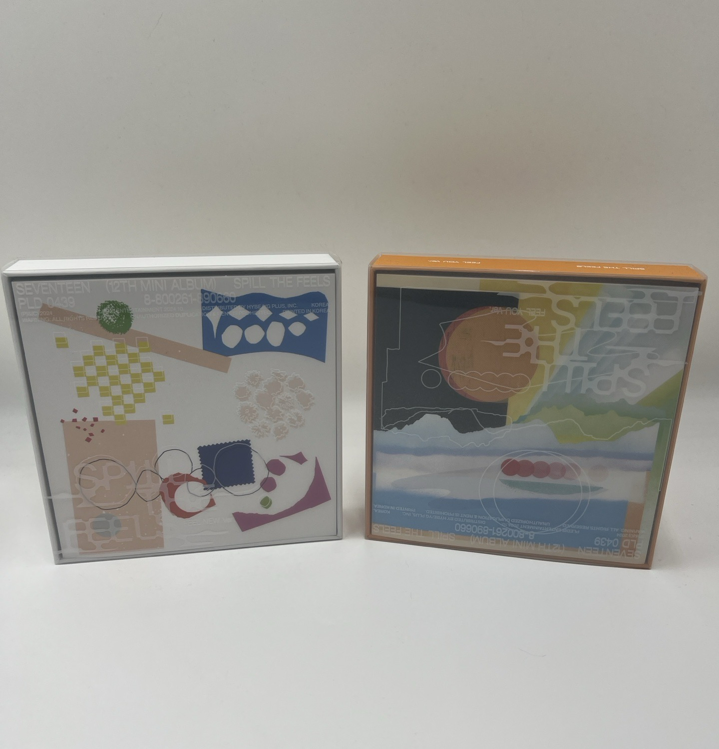 Seventeen MINI12 白橘版空專（送團體特典明信片）