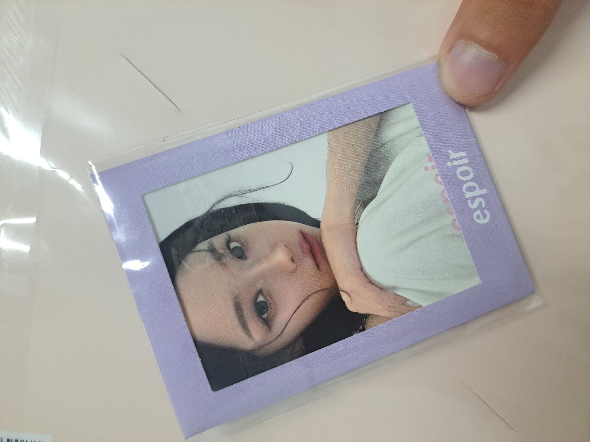 aespa 冬天代言卡