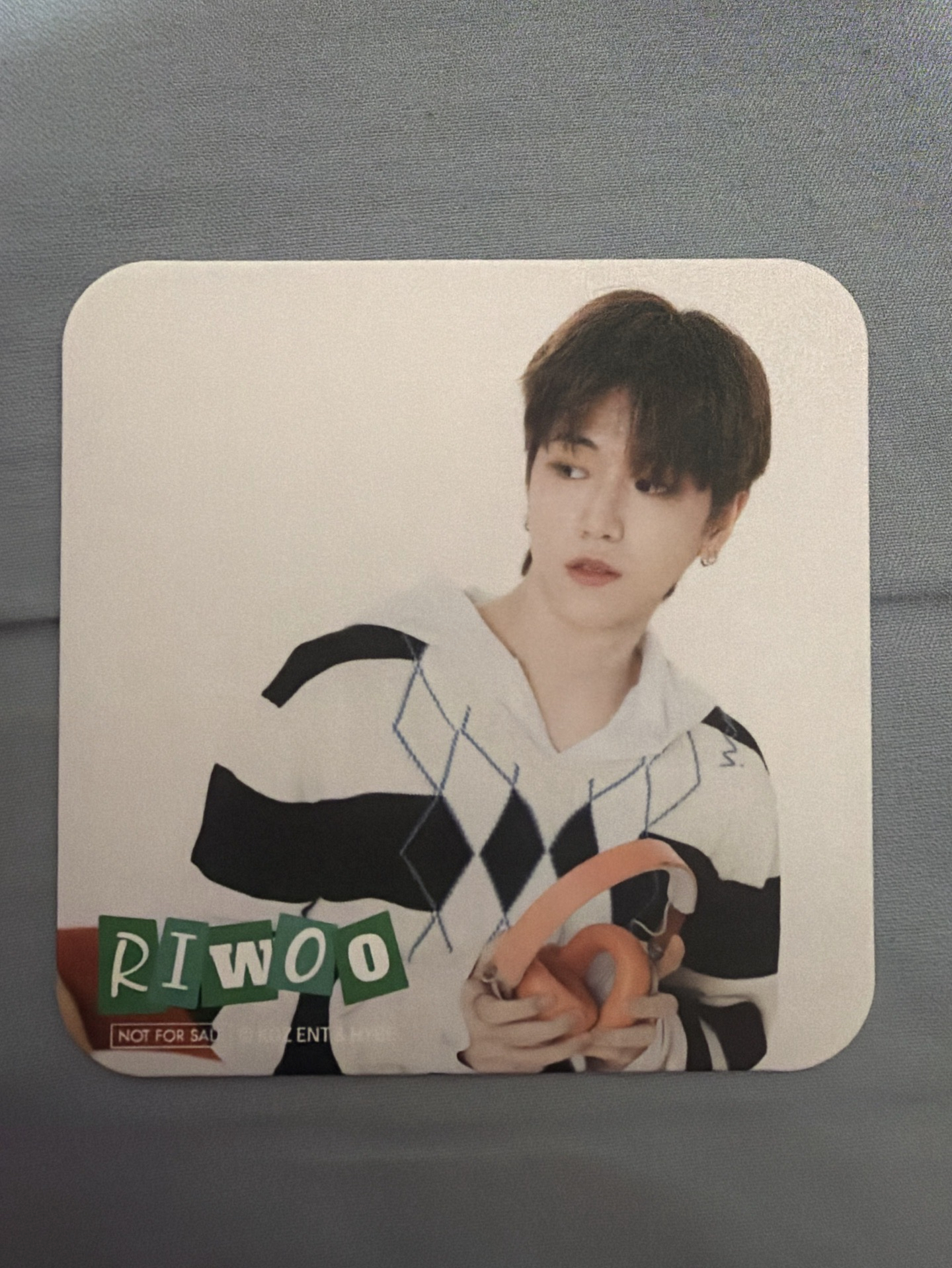 BOYNEXTDOOR CAFE RIWOO杯墊