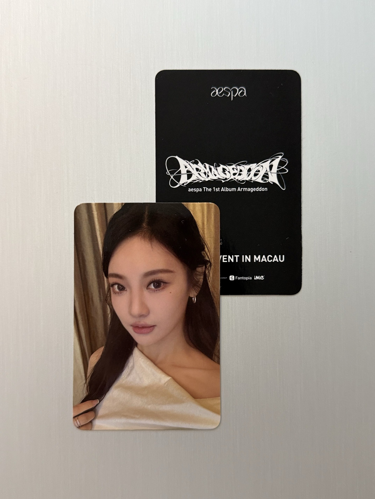 aespa Armageddon iMe澳門簽售寧 Ningning 寧藝卓