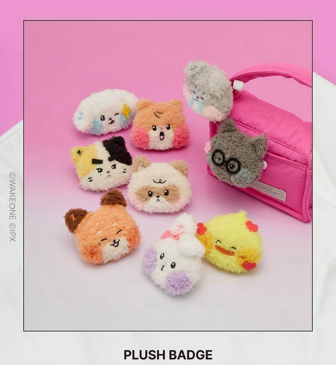 zeroni毛絨徽章 昊/辰