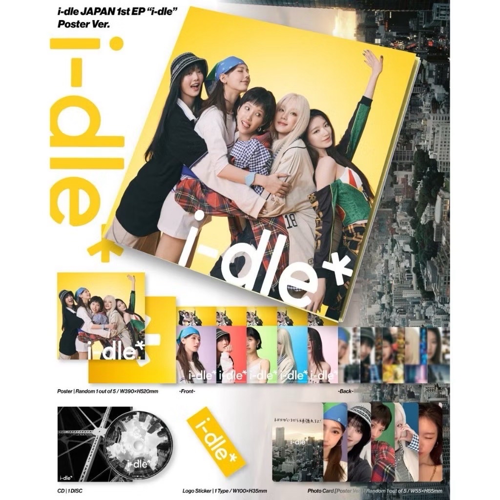 I-dle 日專 poster ver