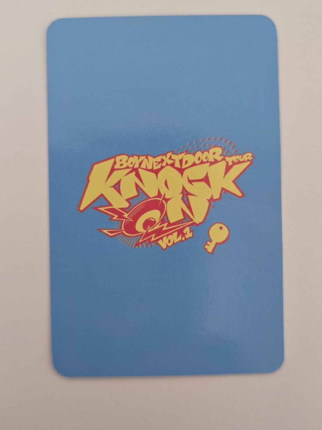 李常赫RIWOO Knock on仁川場 粽卡 入場卡