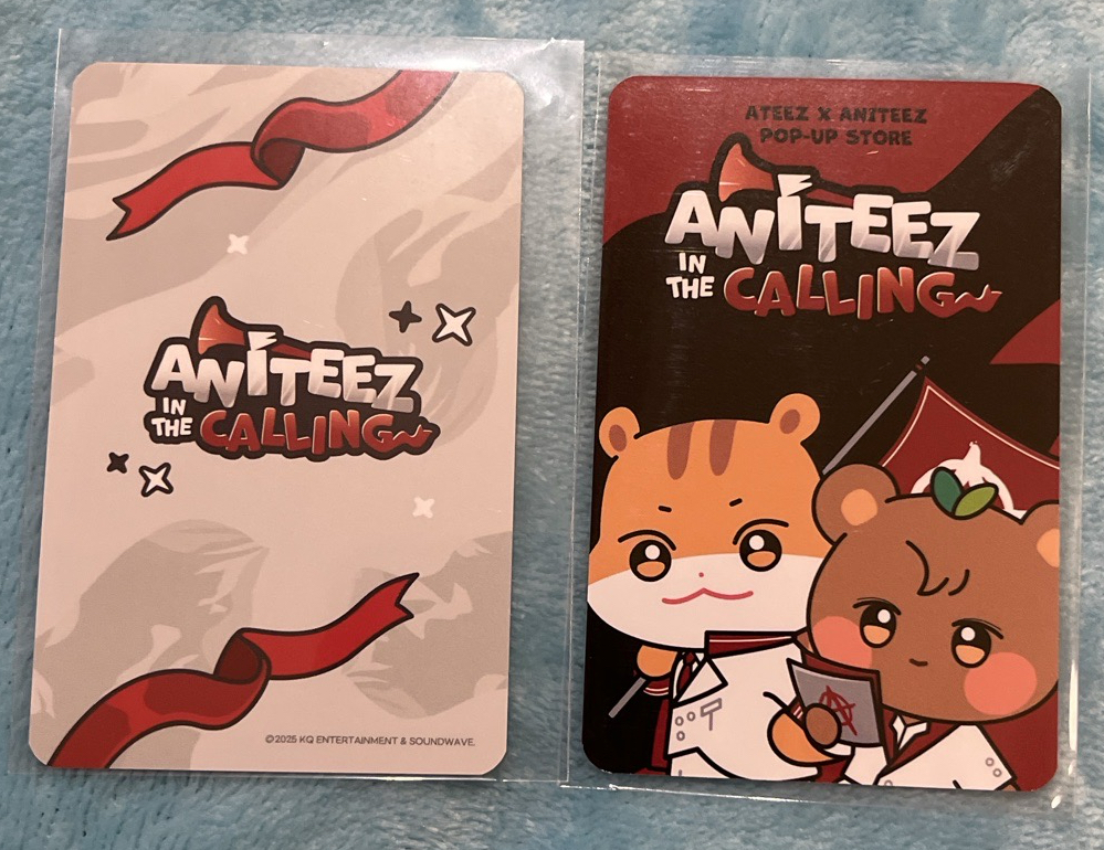 ANITEEZ IN THE CALLING 任務卡 隨機卡 雙人卡 弘中 鍾浩