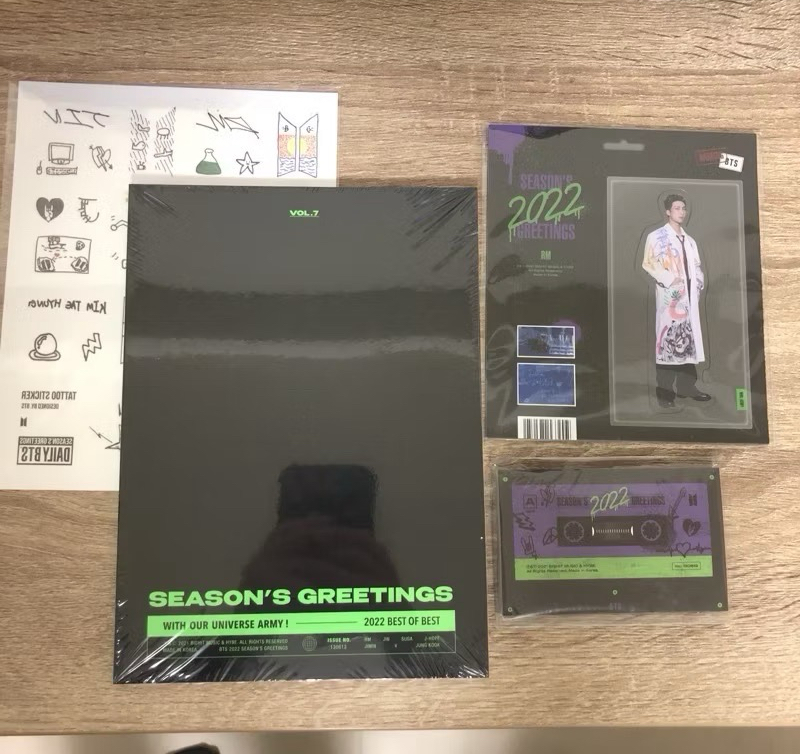 BTS 防彈少年團 2022年曆 磁鐵 南俊RM