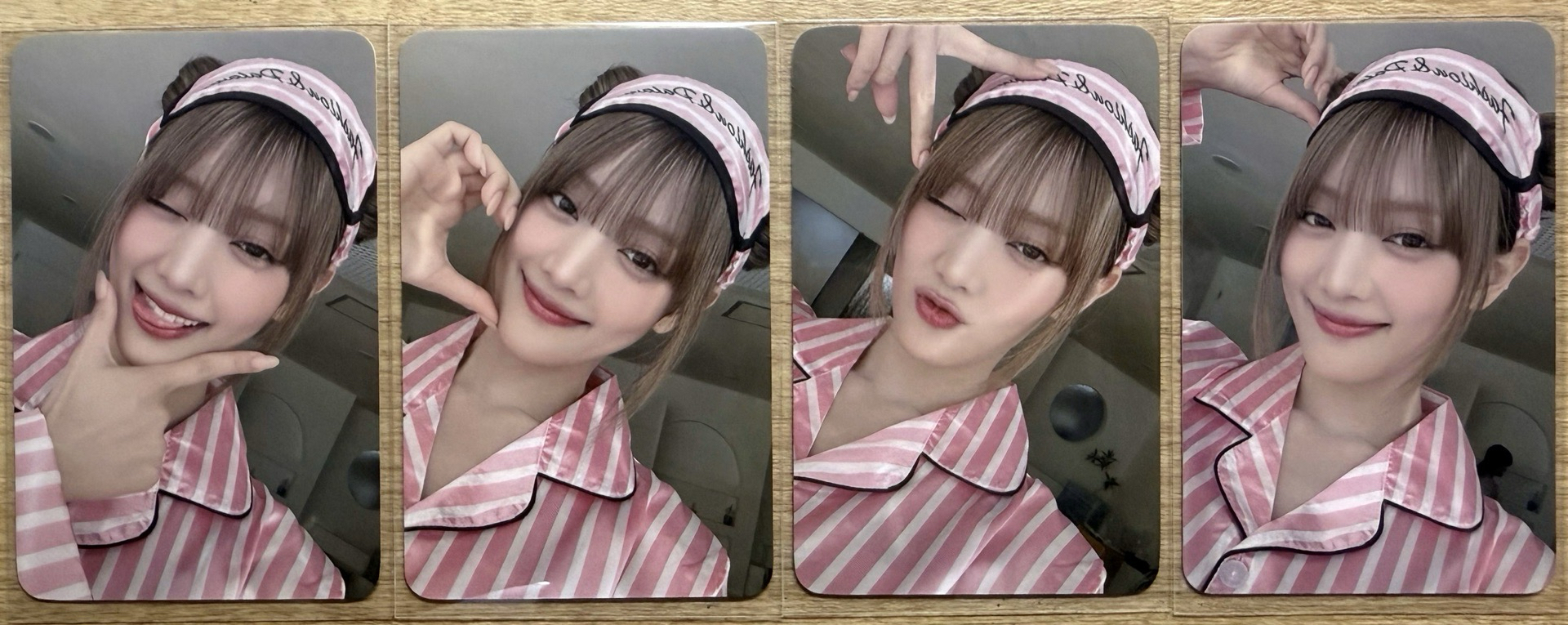 妮代言卡（和證件照、硬卡套）