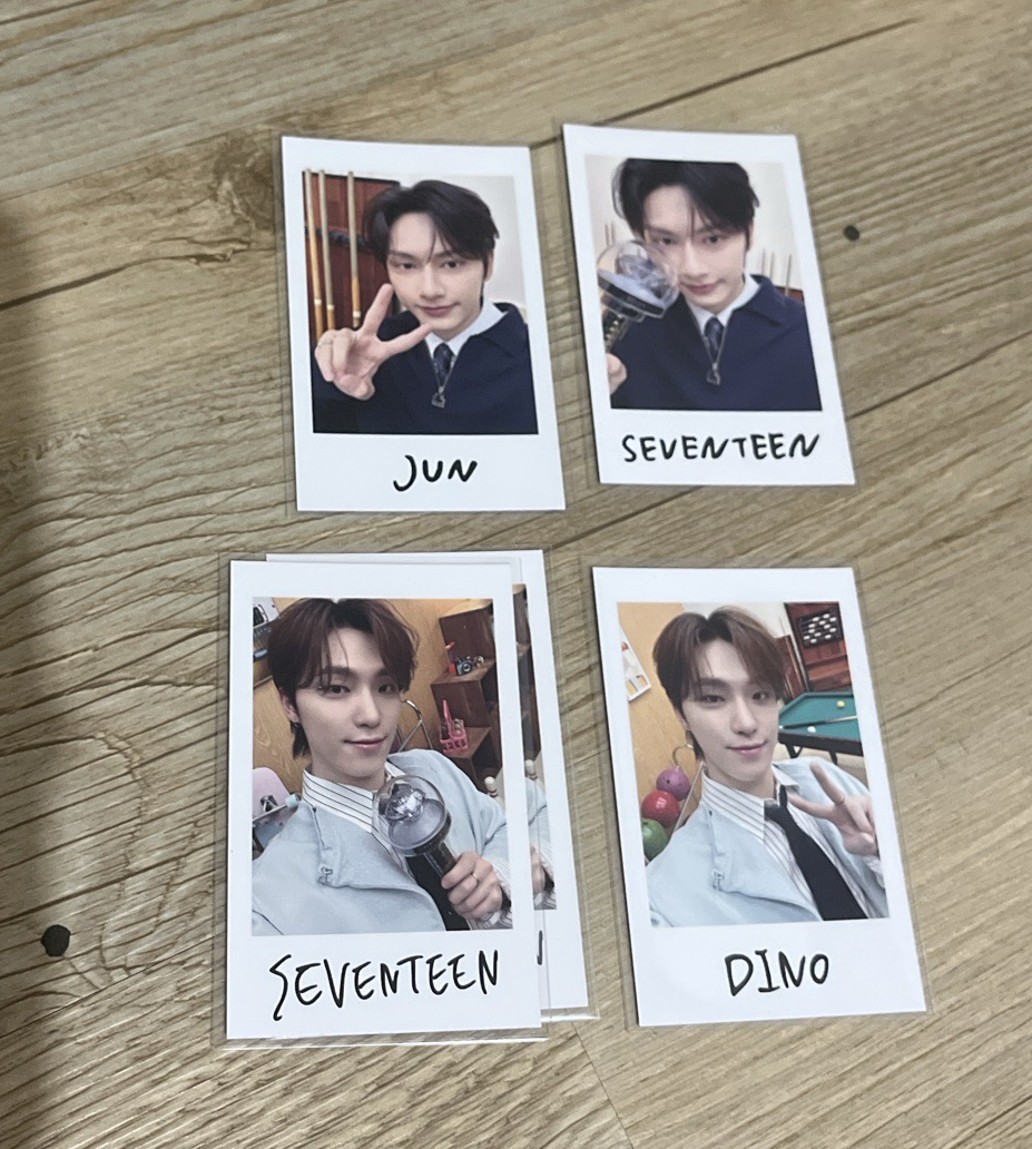 SEVENTEEN HOLIDAY 拍立得