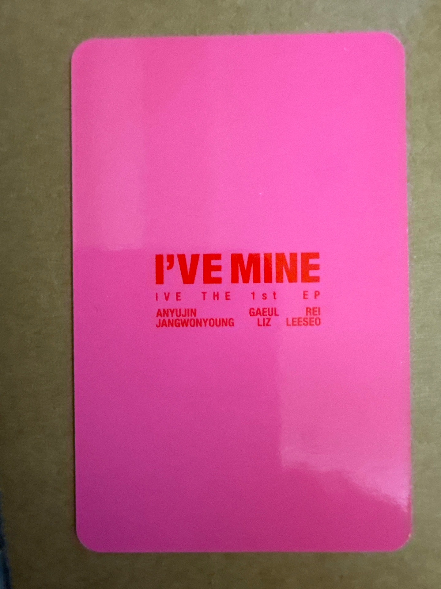 I'VE MINE 專輯卡 EITHER WAY ver. 專卡