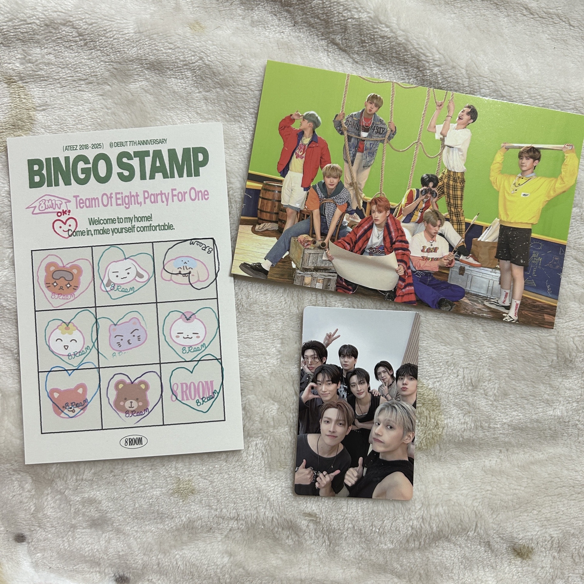 ATEEZ｜8ROOM 週年快閃 入場卡 / 場限卡 