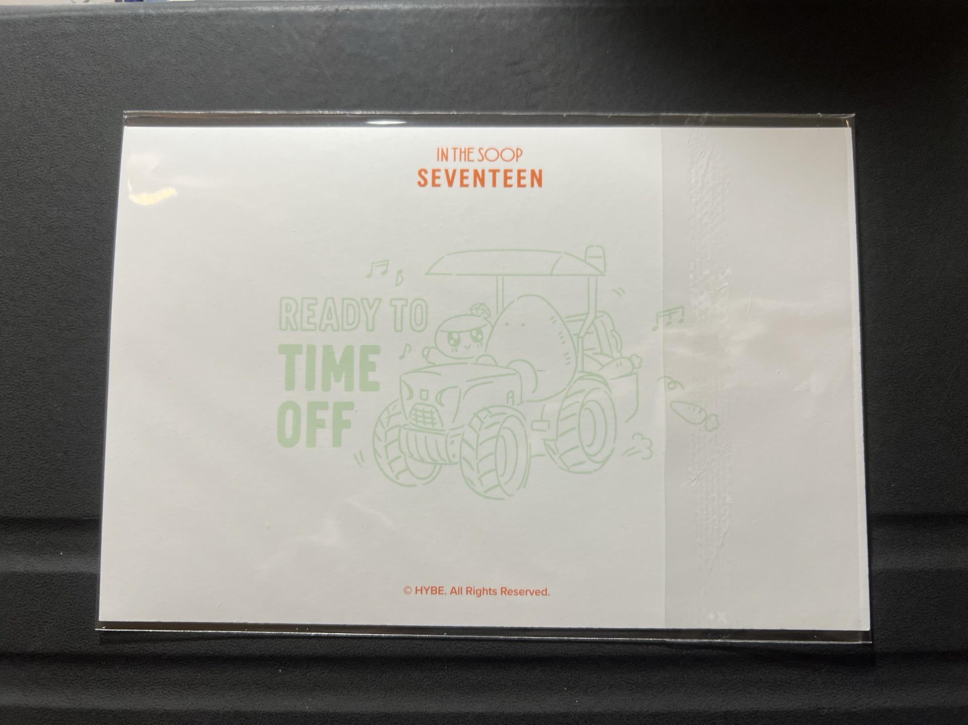 SEVENTEEN In The Soop 團體明信片