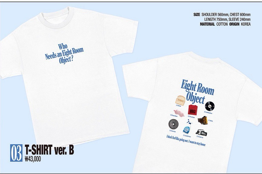 ateez 8room週年快閃 白T