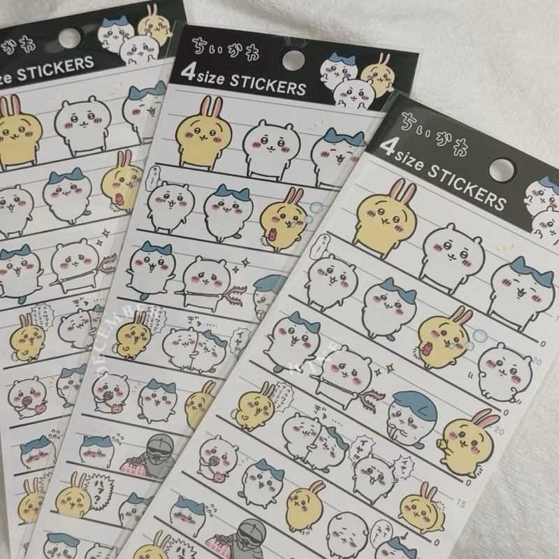 <現貨>吉伊卡哇4種size貼紙