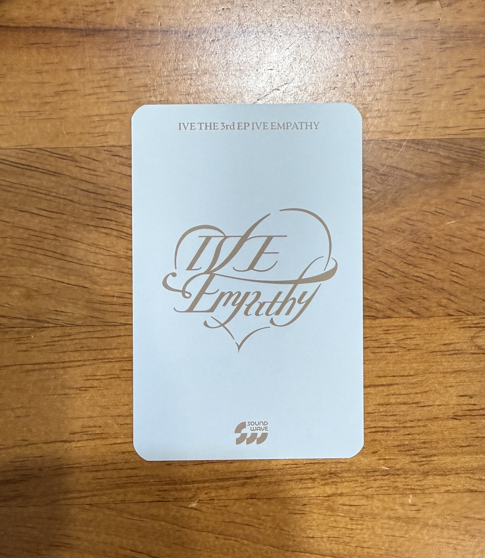 ❇️ IVE EMPATHY sw 幸運卡 2.0 安俞真