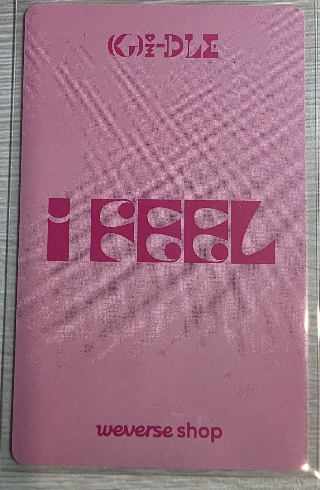 I feel wvs特典 雨琦