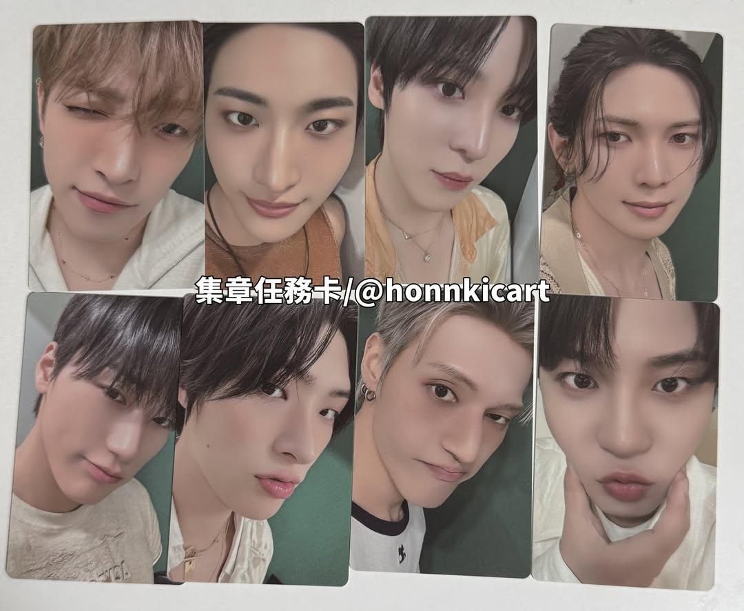 非現需等 ATEEZ 8 room快閃店 任務卡
