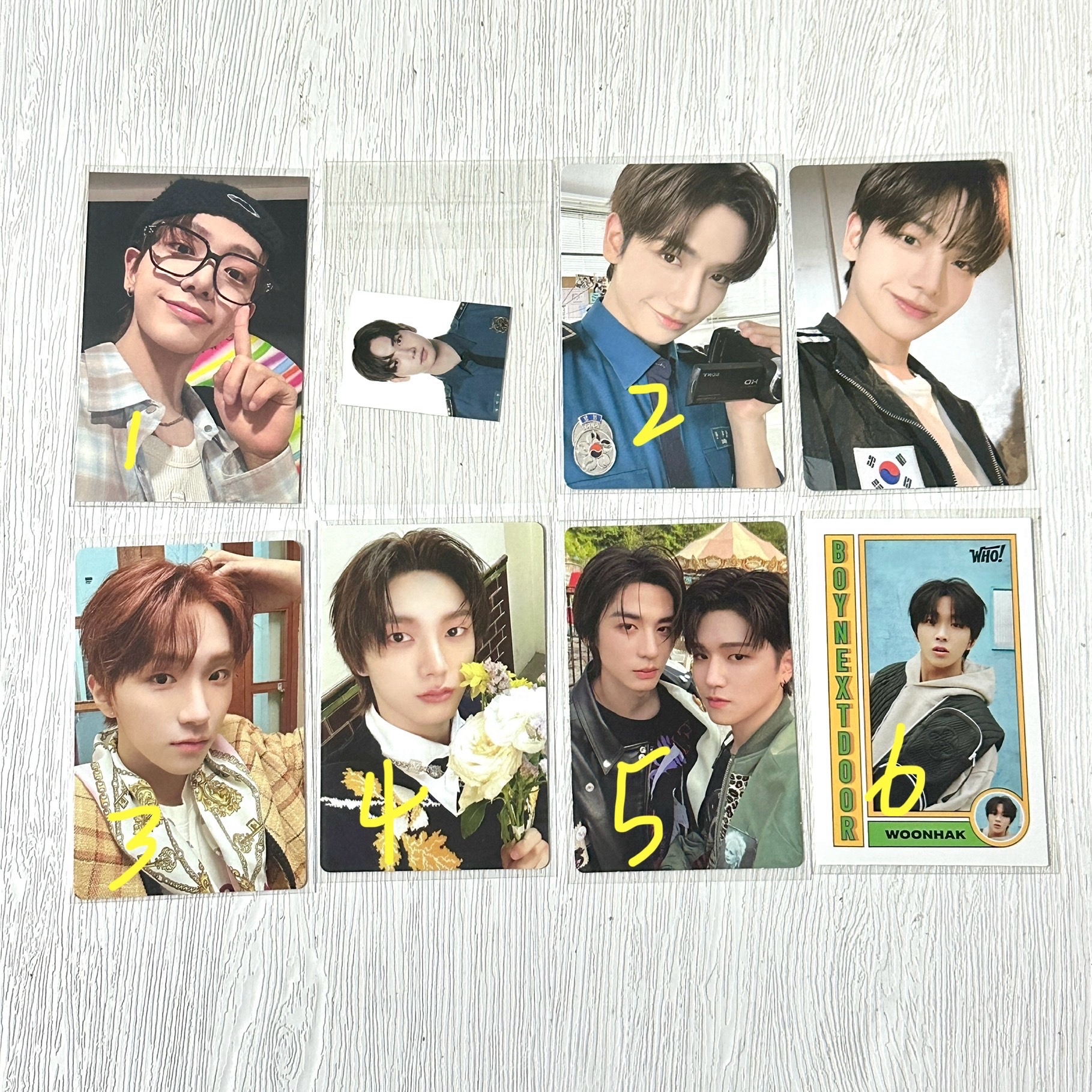 明宰鉉 會員禮、專卡、特典卡