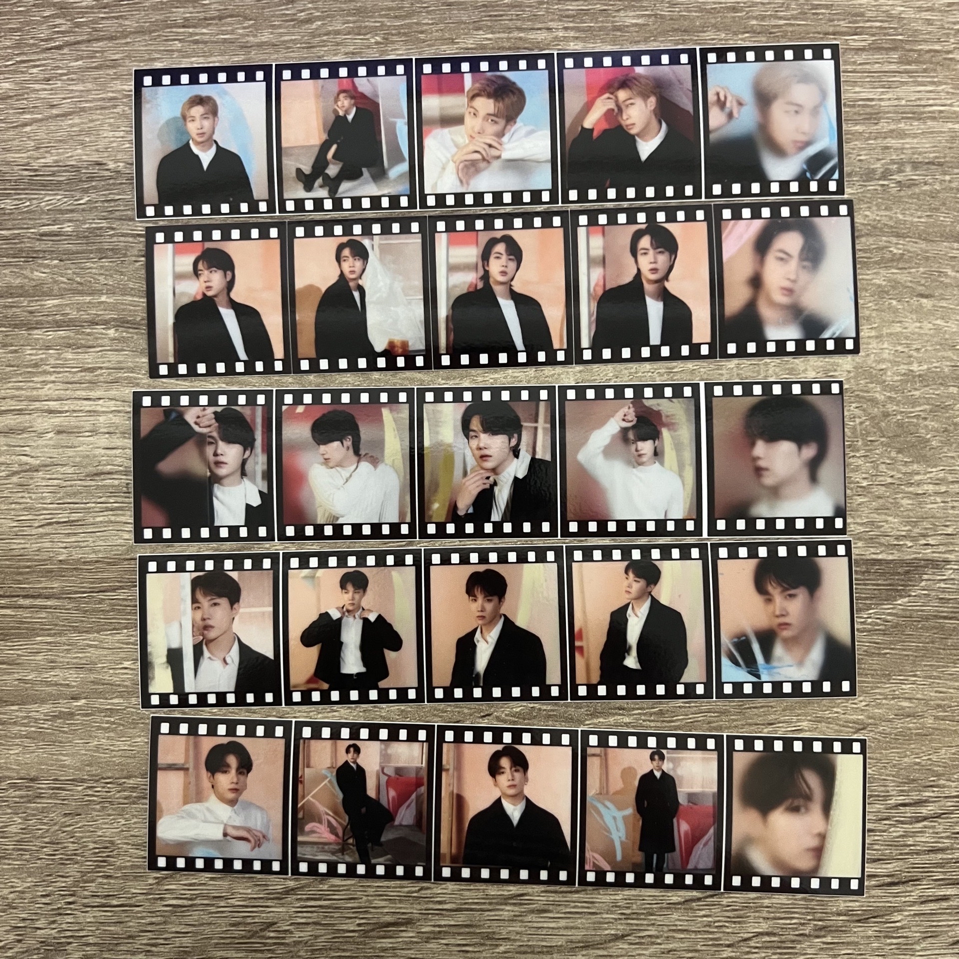 BTS 防彈少年團 底片貼紙 daydream believers JIN 碩珍