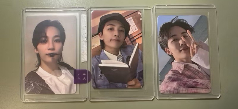 SEVENTEEN 迷十 FML 淨漢 JEONGHAN 特典 小卡 手機墊片 克拉盤全專