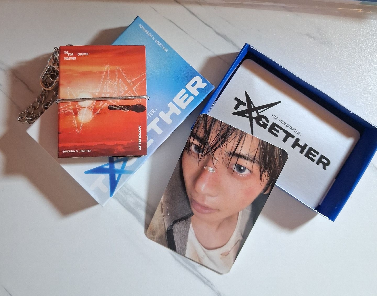 TXT姜太顯 正四專輯Mini BookKeyring 全專 ‘’未掃‘’