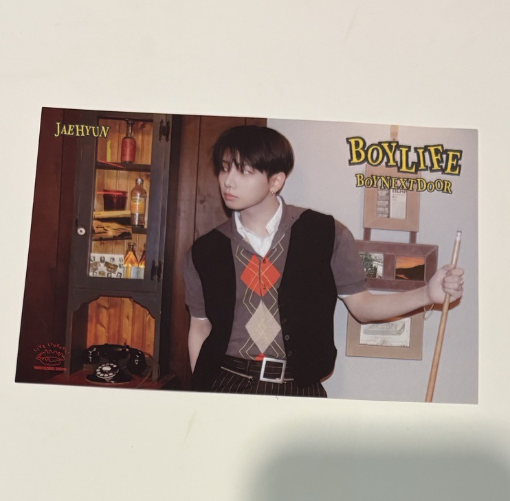 BOYNEXTDOOR 宰鉉 明信片 特典 塔店 Boylife