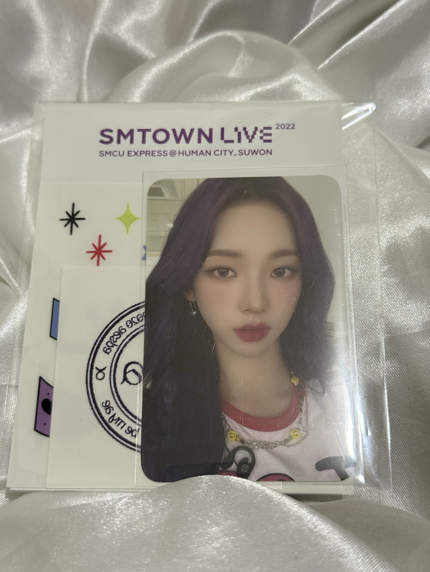 aespa Karina 2022家族演唱會 紋身貼柚