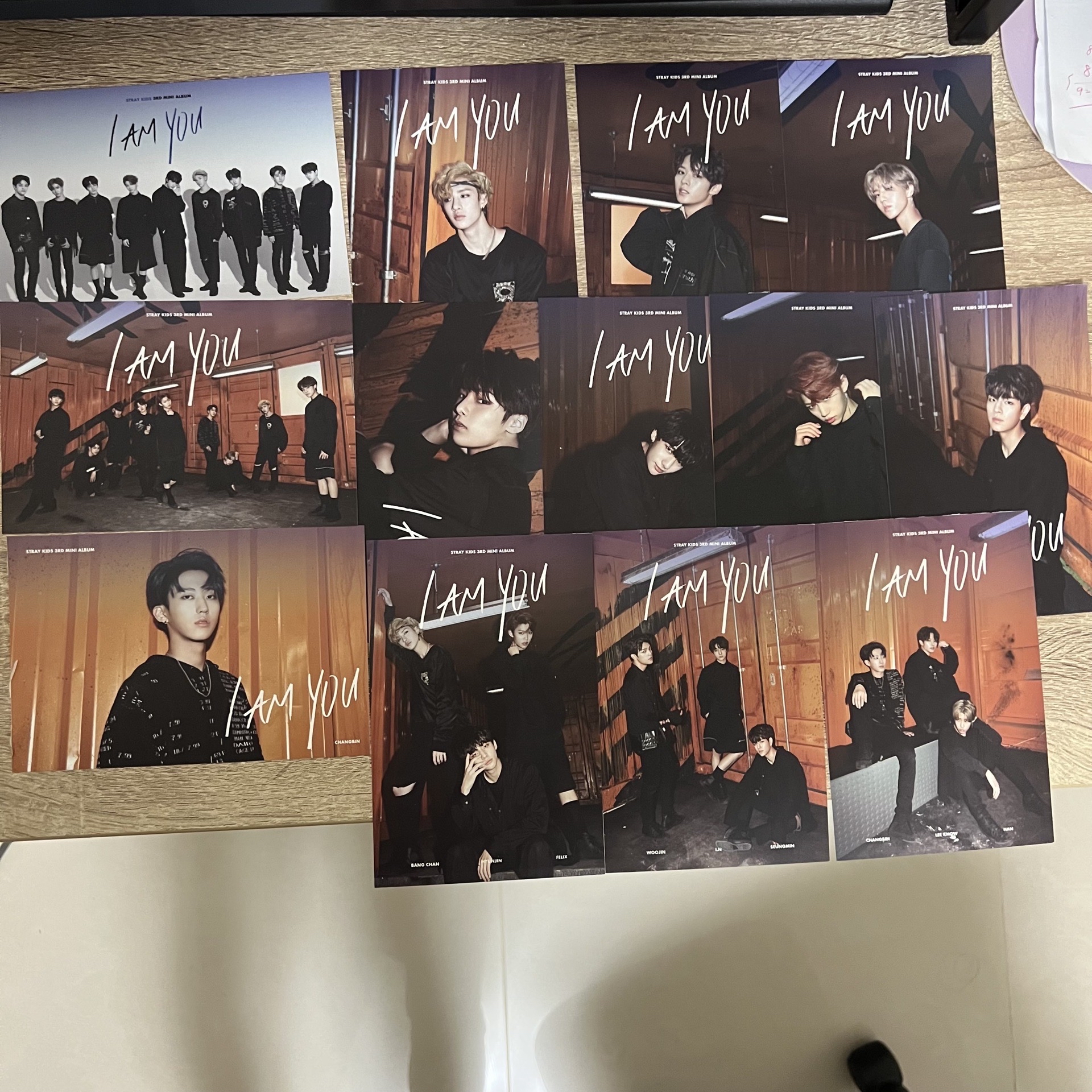 Stray kids I am you 預購禮 明信片 拆售