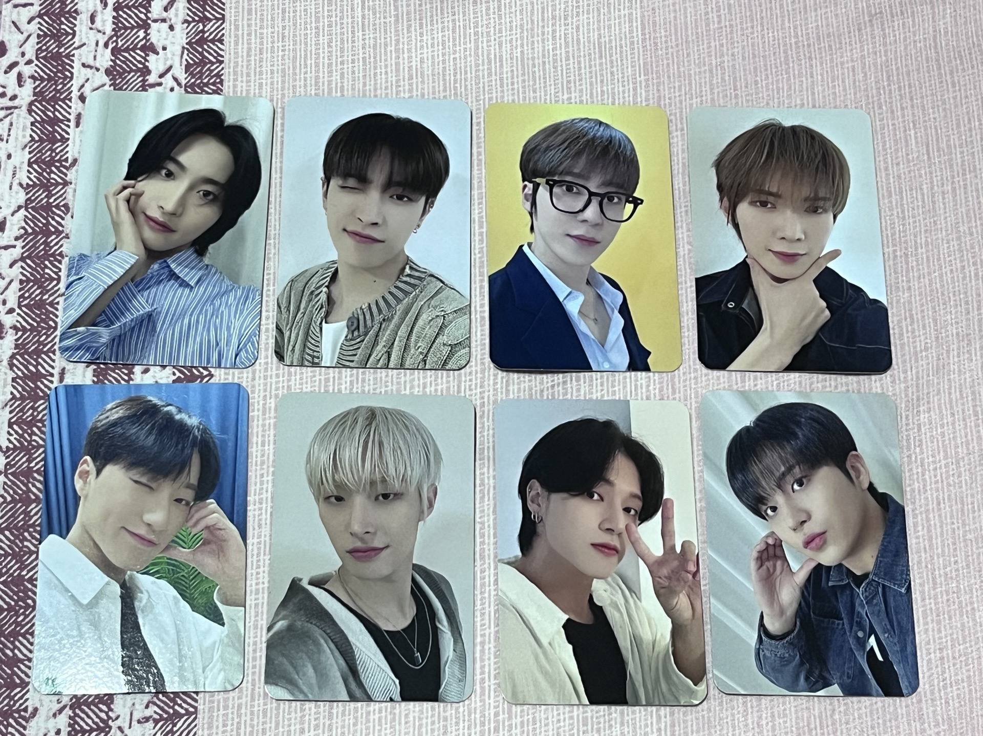 ATEEZ 簽售特典 衣服卡 apple music