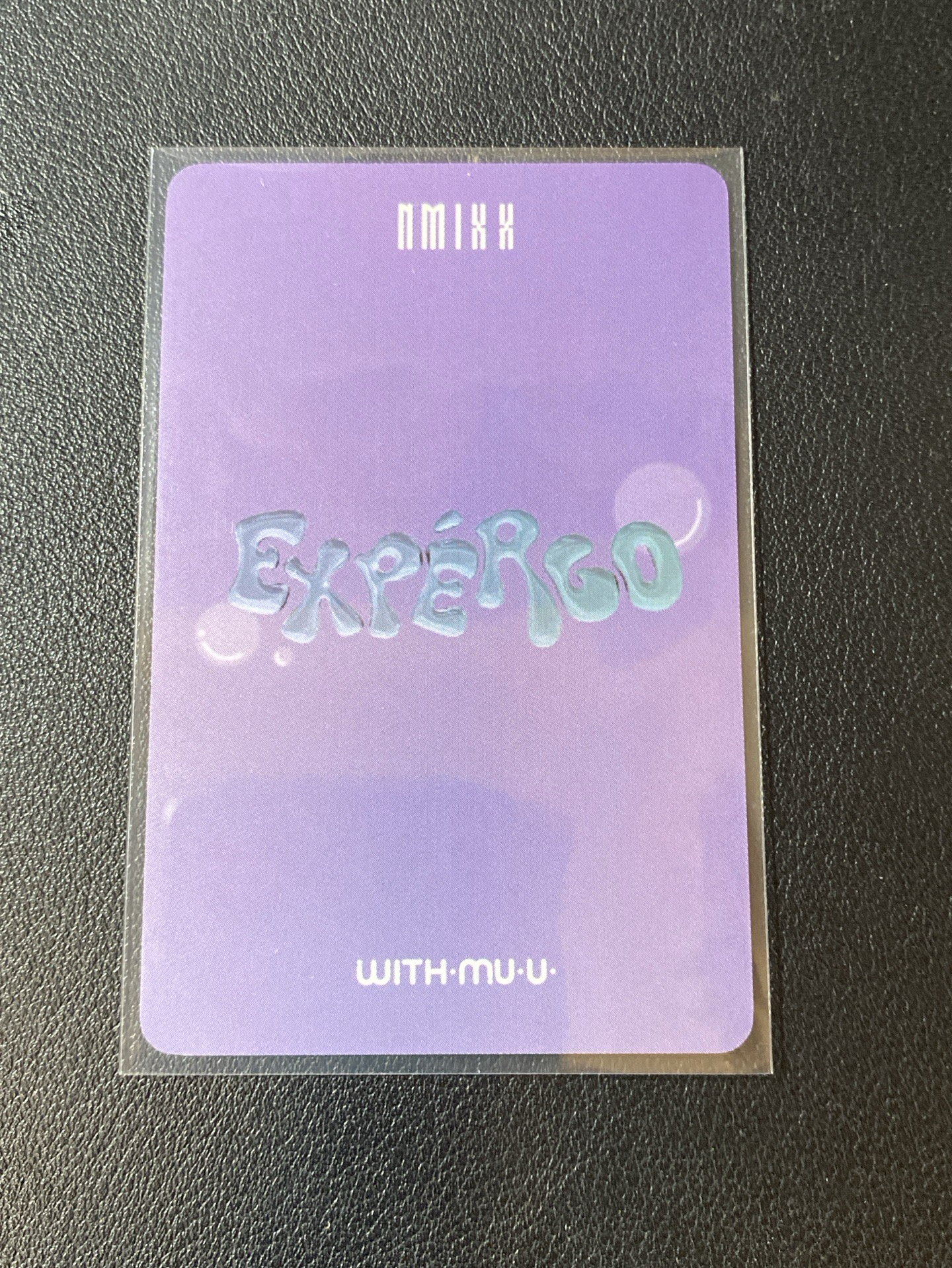 NMIXX Jiwoo wm特典卡 海軍友