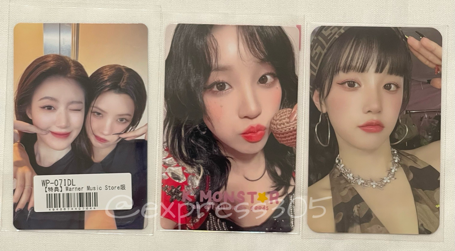 i-dle 日專華納通路花卷分隊卡含綁卡