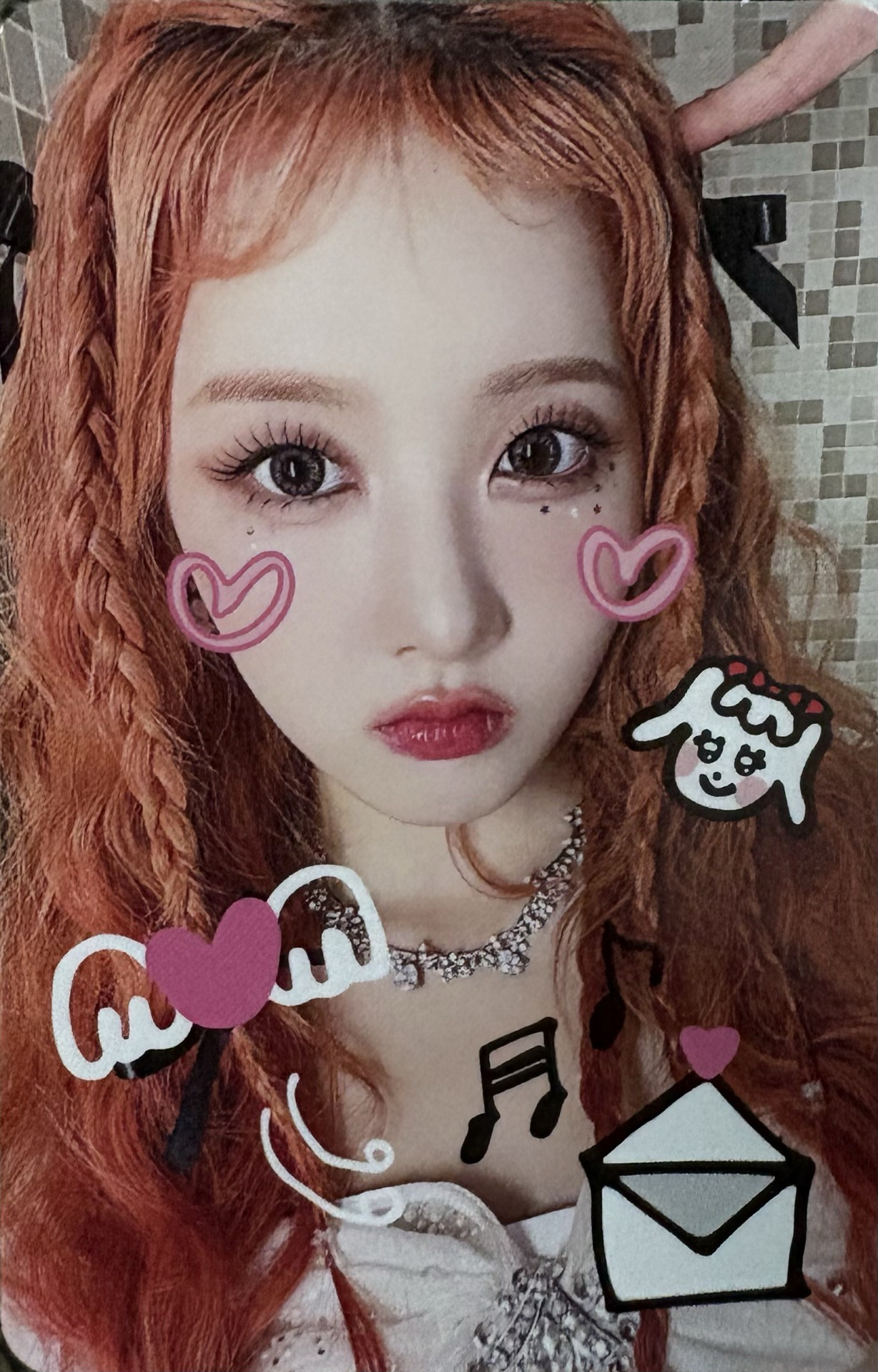 Stayc 蒔恩 小卡 特典 MS 塗鴉蒽 teenfresh 